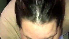 Amazing deepthroat blowjob feels incredible.