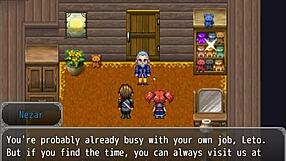 Japanese hentai game with doggystyle and cowgirl riding