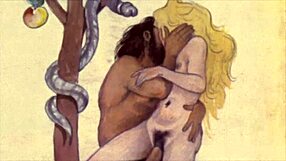 Vintage erotic illustration sparks subtle naughty thoughts