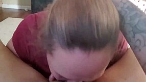 Beautiful anime with big tits and deepthroat action