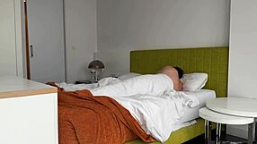 Slamming Step Brother’s Girlfriend in Bed Hard