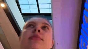 Big dick penetrates tight ass in extreme public anal fucking session.