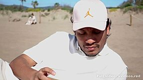 she tempted me with her fat ass in public. leading to intense fucking on the beach