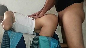 le met� la verga a mi vecina que estaba cachonda