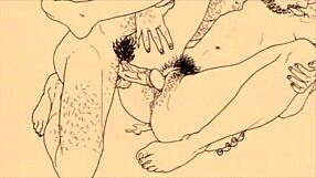 Vintage erotic illustration sparks subtle naughty thoughts
