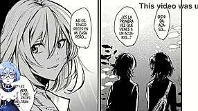 visitante de medianoche in the game anime hentai series, what happens next?