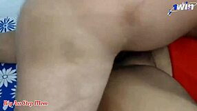 Stepbro caught spying on step-sis in the shower for amateur porn