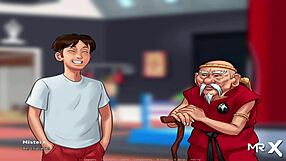 Summertime Saga BDSM Scene With Tied Up Ass