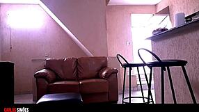 a maid chats deeply with endowed boss