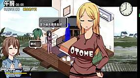 Big tits anime hentai game scene