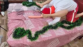 Sucking stepmom's pussy and ass!