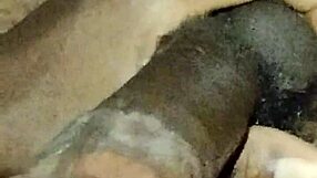 Gay man wanks huge cock solo at home