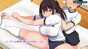 girls enrolling in a former boys' school, discovering hentai on enjoyhentai.com