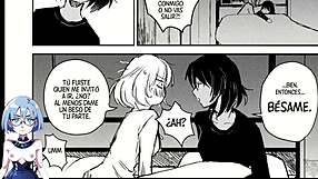 visitante de medianoche in the game anime hentai series, what happens next?