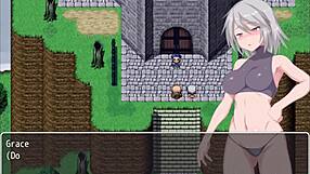 Outdoor anime sex with humiliation in Grace of the labyrinth town part 5