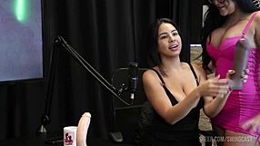 anabele nogueira and tifany rocha in intriguing swing cast compilation on sheer red