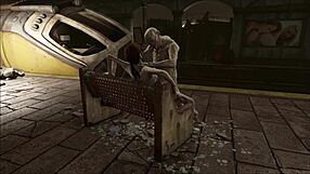 Exploring Fallout 4 in Subway Rubble