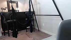 Maxine X Slaps Big Tits And Ass With Toys