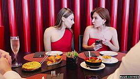 Se la follan entre dos despues de cita