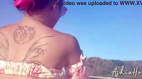 Escaped city by jet ski for filling pussy by cum