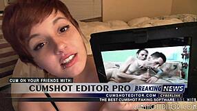 teen catches you watching gay porn and gives cute instruction on webcam