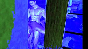 Neighbor Got Us on Cam While Showering in Cartoon Hentai