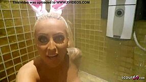 What’s hotter than a German teen’s dirty talk in the shower for you?