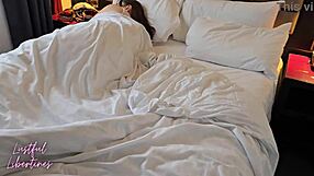 Sharing bed with mature stepmom