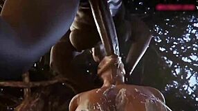 Dobijam duboko jebanje lica u 4k necenuriranom simulatoru