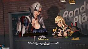 Arlecchino and Navia in Hentai Encounter