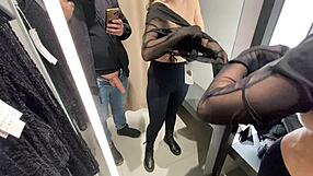 i asked the milf clerk for a blowjob in the fitting room