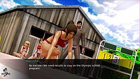 Guiding through Waifu Academy uncensored gameplay in episode 2