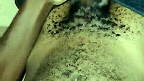 Gay man wanks huge cock solo at home