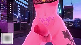 Bunny Vtuber Dominates You With Futa Cock.