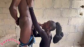 calabar babe paid me to have a taste of my big cock