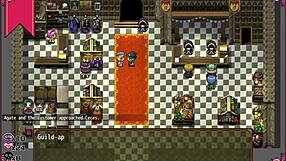 Massage chair makes the witch cry in this hentai game part 4