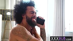 wet and slippery sex with hot body massage by big ass milf lacey jayne