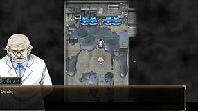 Ever seen a rough threesome in Karryn's prison with a slime monster and thug?