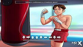 Summertime Saga BDSM Scene With Tied Up Ass