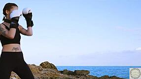 Bound Boxer Spanked Hard