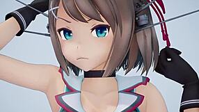 i messed up watching maya from kantai collection anime get fuxxed in hentai cartoon