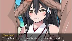 Battle Shrine Maiden Honoka Part 4 With Blowjob And Fingering