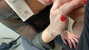 i asked the milf clerk for a blowjob in the fitting room