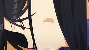 i told the old anime character to wear gum right