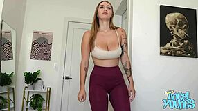 Stepsis Angel gets licked by big dick pov 😏