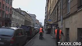 Follada y creampieada en casting de webcam