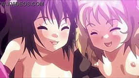 In this hentai anime demo, big tits and boobs are featured prominently