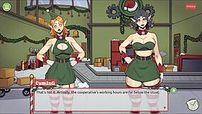 Claus Discovers Secret Surprise in Christmas Factory Making Sextoy