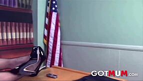 Got mum president milf loves his bbc