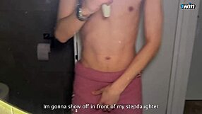 Stepdad Finds Way to Fuck Hot Teen in Deepthroat POV Action